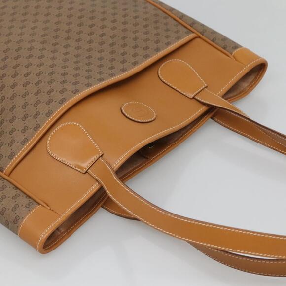 GUCCI Micro GG Supreme Tote Bag Pvc Beige Gold 002 39 002 39 - Picture 6 of 16